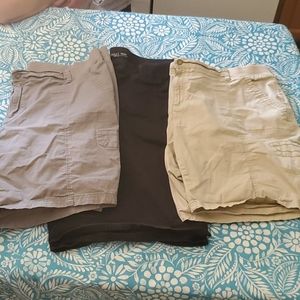 3 pairs like new bermuda shorts
